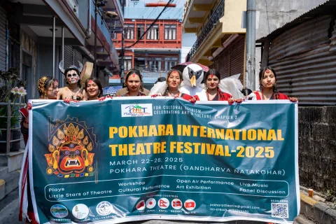 पोखरामा अन्तर्राष्ट्रिय नाटक महोत्सव सुरु, ७ देशका नाटक मञ्चन हुने